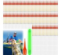 GOMETY 100 luci notturne da pesca, 4,5 mm, luci a LED, per canna da pesca, pesca notturna, bastoncini luminosi per nuotatori, canne da canna, pali