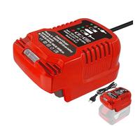 GOMETY Caricabatterie PXC di ricambio per batteria Einhell 18 V Power X-Change, mini caricatore portatile per tutte le batterie PXC, utilizzabile per viaggi e costruzione