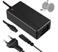 GOMETY Cavo di ricarica per hoverboard, alimentatore AC 42V 2A a 3 poli per e-Scooter, caricabatterie per batteria di scooter elettrico, adattatore di alimentazione per monopattino elettrico