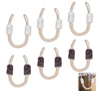 GOMETY - Fermaporta in cotone, 6 pezzi