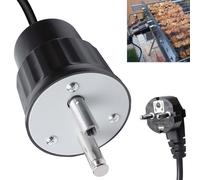 GOMETY Motore elettrico per barbecue, DC 220 V-240 V, per esterni, per arrostire, girarrosti, spiedini, accessori per barbecue (nero)