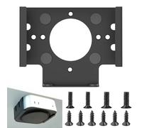 GOMETY Supporto a Muro: 1 Set Supporto in Metallo Stabile, Accesso ai Connettori VESA, per Mac Mini M4/M4 PRO (Nero)