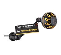 GOMEXUS Maniglia di potere per Okuma Ceymar Avenger Helios Spinning Reel Handle
