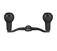 GOMEXUS Mulinello Da Pesca Maniglia Asse 7X4mm Compatibile per Shimano SLX Tranx 100 200 CURADO DC 13 Pesca Alluminio Sostituzione Maniglia Potenza 100mm