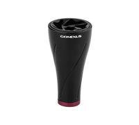 GOMEXUS Pomello per mulinello da pesca compatibile con mulinelli da spinning Shimano Daiwa e mulinelli da casting (20 mm, nero e rosso)