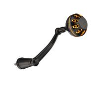 GOMEXUS Power Handle compatibile con Penn Spinfisher VI 5500-6500 - Mulinello da pesca da surf, 75 mm, colore: Nero