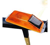 Gomice Spie solari da esterno, Spie solari,Luce lampeggiante super luminosa | Lampada di avvertimento sensibile, faro lampeggiante impermeabile super luminoso, luci per segnaletica di sicurezza per