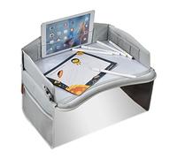 Gomice Vassoi per seggiolini Auto per Bambini - Vassoio da Viaggio Durevole con Supporto per Pad Touch Screen e Tasca Laterale - Accessorio da scrivania da Viaggio per Passeggino e Aeroplano