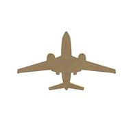 GOMILLE Aladine Avion - Supporto in legno per dipingere e decorare, ideale per interni, camera da letto, compleanno, legno naturale, 100% francese, 18 x 11 cm