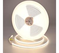 GOMING 24V 10M Neon COB Striscia LED Bianco Naturale IP67 Impermeabile