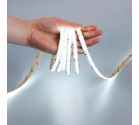 GOMING 24V 10M WS2811 IC Striscia LED COB Bianco Freddo 6000K Effetti di Acqua Corrente 360LED/M CRI 93+ IP20 Non Impermeabile LED Light per la Decorazione Domestica (Senza Adattatore e Controller)