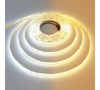 GOMING 24V 10M WS2811 IC Striscia LED COB CCT 2700K-6500K Effetti Acqua Corrente 576LED/M CRI 93+ IP20 Non Impermeabile LED Light per la Decorazione Domestica (Senza Adattatore e Controller)