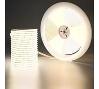 GOMING 24V 20M COB Striscia LED Bianco Naturale 4000K 146W Alta Densità 480LED/M CRI 93+ Alta Luminosità 14000lm IP20 Non Impermeabile Luci LED per Decorazione Casa(Senza Alimentazione)