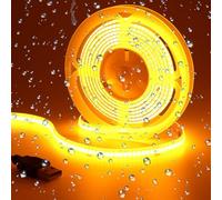 GOMING DC 5V USB COB Striscia LED Arancia IP65 Impermeabile Alimentato da USB 2M 320LED/M Flessibile Nastro LED Autoadesivo Luci per Decorazione Della Casa