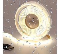 GOMING DC 5V USB COB Striscia LED Bianco Naturale 4000K Impermeabile IP65 Alimentato da USB 2M 320LED/M CRI 93+ Flessibile Nastro LED Autoadesivo Luci per Decorazione Della Casa