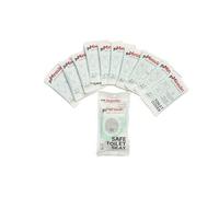goMinisan Copriwater monouso da viaggio, igienici confezionati singolarmente, coprivaso wc, impermeabili con adesivi usa e getta. Copriwc comodi da portare con sé.