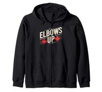 Gomiti Canada EST 1867 Orgoglioso Canadese Forte Canada Felpa con Cappuccio