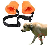 Gomitiera per cani, in pile, con cuscinetto in cotone, per prevenire lesioni (Small)