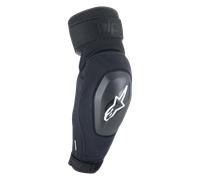 Gomitiere Alpinestars A-Impact Plasma Elite Shield MTB Nero/BiancoL Nero,Bianco