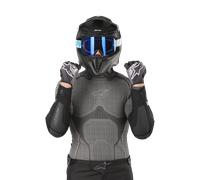 Gomitiere Leatt 3DF 6.0 Nero S Nero