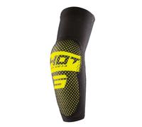 Gomitiere per bambini Shot Airlight nero-giallo fluo L/XL