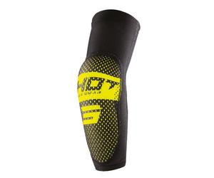 Gomitiere per bambini Shot Airlight nero-giallo fluo L/XL