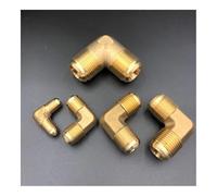 Gomito 45 gradi SAE-Standard 1/4 "3/8" 1/2" 3/4" Flare raccordo adattatore condizionatore d'aria (con dado, gomito maschio_flare fit 15,88 mm OD)