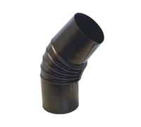 GOMITO 45 ° PORCELLANATO STUFE A LEGNA NERO OPACO ALA SMALTO CLASSIC EE ¸ ...