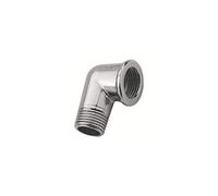 GOMITO 90° CURVA CROMATO 3/8 M-F OTTONE