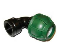 GOMITO 90° FILETTATO FEMMINA PN6 CONNECTO IRRITEC