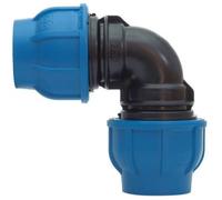 Gomito a 90° a compressione in PP Connecto Plus 913 - Irritec