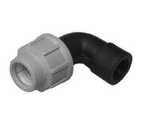 GOMITO A 90° C/DERIVAZIONE FEMMINA DIANFLEX PER POLIETILENE 1"1/4 x 40 (Pz.5)