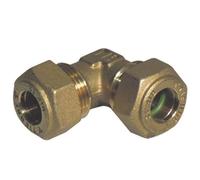 Gomito a 90° doppio o-ring per gas 14mm