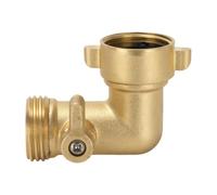 Gomito a 90 Gradi per Tubo Connettore Per Rubinetto GHT Da 3/4 Pollice