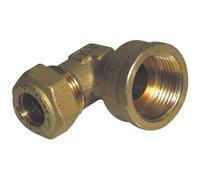 GOMITO A 90° O-RING FEMMINA TIEMME GAS 3/4 x 22