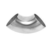 Gomito a mandrino da 90 gradi, 2,5" OD spessore 1,5 mm, acciaio inossidabile 201