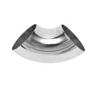 Gomito a mandrino da 90 gradi, 2,75 pollici OD 1,5 mm, acciaio inossidabile 201