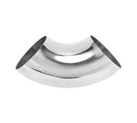 Gomito a mandrino da 90 gradi, 3" OD spessore 1,5 mm, acciaio inossidabile 201