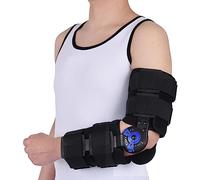 Gomito con cerniera, Stecca telescopica regolabile post-operatoria for il braccio for tendinite e gomito del tennista, sollievo dal dolore dopo interventi chirurgici su uomini donne(Left)
