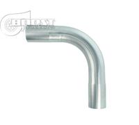 Gomito Curva 90° gradi in acciaio inox con diametro interno 40mm tuning elaboraz