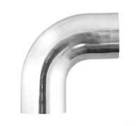 Gomito di scarico in acciaio inossidabile Curva a 90 gradi per applicazioni automobilistiche (51mm)