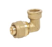 GOMITO FEMMINA A COMPRESSIONE PER TUBO MULTISTRATO APE 1"" x Ø32 (3,0) mm