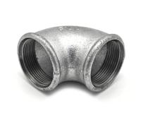Gomito FF zincato 3"