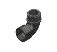 Gomito filettato a 90° MF 1/2" per tubi in polipropilene Plasson