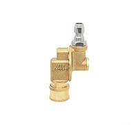 Gomito girevole a innesto rapido per sistemi di idropulitrici funzionanti a 4500 PSI e dotato di accoppiatore da 1/4" (7 marce)