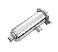Gomito in acciaio inossidabile 304 adatto for tubo da 38/51/63 mm x 1,5 "2" 2,5 "Colino con filtro in linea Tri Clamp Birra fatta in casa(63mm Ferrule 77.5,500 Mesh)