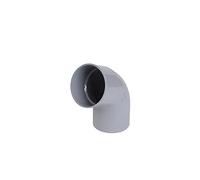 Gomito in PVC NICOLL - 67°30 - Diametro 100 - Maschio - Femmina - Flusso - 57079S