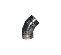 Gomito inox Ala a settori 45 gradi 14 [ALA]