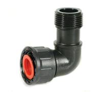 Gomito M/F con OR 1" per impianti di irrigazione