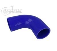 Gomito manicotto siliconico connettore Curva in silicone 90 gradi. 54mm. blu
